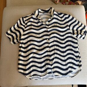 Uniqlo Marimekko Button Down Top